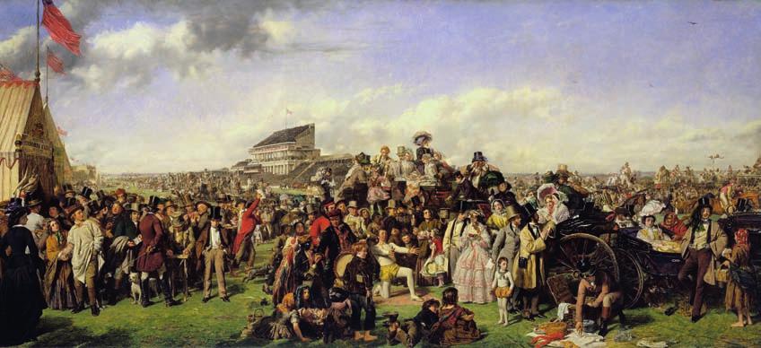 Classroom activities: The Derby Day Background information The painting was painted by William Powell Firth. It took him two years to complete, from 1856 to 1858.