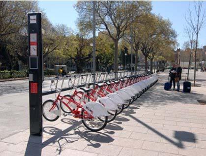 Public Bicycles Measures for Promoting Public Space Short term urban bicycle rental system Characteristics: