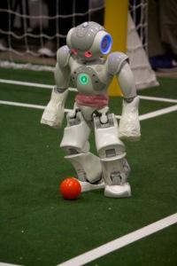kick while it is performed on an actual robot. Figure 4.