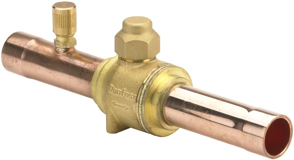 Data sheet Shut-off ball valve GBC shut-off ball valves, type GBC, are manually operated shut-off valves suitable for bi-directional flow.