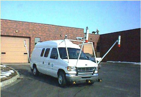 ride quality assessments on a quarterly basis using a van (PaveTech) equipped with ultrasonic sensors.