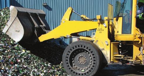Brawler HPS Loader LOADERS Brawler HD Loader LOADERS Brawler HPS (High Performance Solid) tires are designed to perform in extreme environments including scrap metal recycling, waste transfer