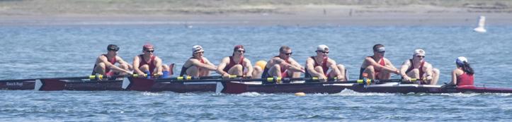 San Diego continued On Saturday, the V8 began the day by racing in their heat. They were able to hold off UCLA to secure 4th place, which sent them to Petite finals. WSU finished with a time of 6:23.