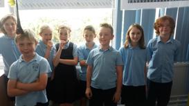 On the 18th of July, we had a cake sale to raise money for the beloved RSPCA organised by Fflur Jones, a year six student, and turned out very successful and she and two of her friends managed to