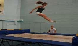 00 per course Details: The trampolining academy will be led by a highly qualified