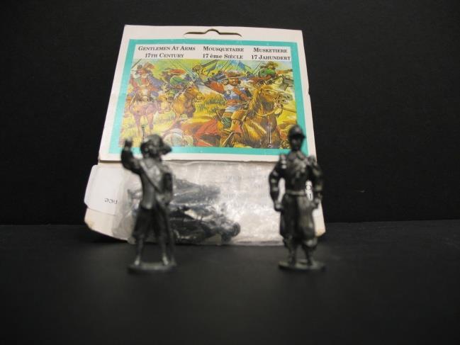 Metal Figurines Colonial children played with scale models of heroes and villains, similar to today s action figures.
