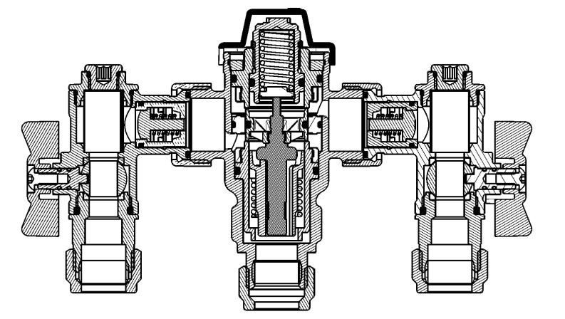 General Operating Principles The general arrangement drawing of the CAROMA TMV20 is shown below in Figure 2.