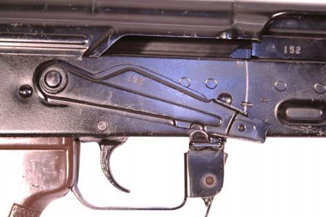 TM 8370-50007-OR/1 0004 00 b. SEMI. When the selector lever is placed on SEMI, the weapon will fire one round each time the trigger is pulled.