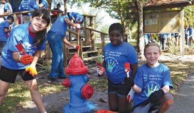 The 2013 season marked the Inaugural Marlins-led Global Youth Service Day project, which was held at