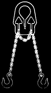 Single Double Basket CHAIN SLINGS Master Control Link Sling Serial Number A Not Sold Separately B