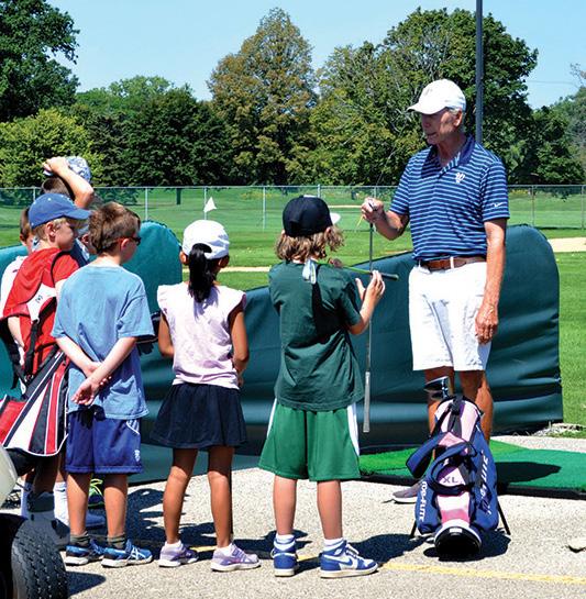 JUNIOR GROUP Our junior classes are designed to be fun. Students are introduced to basic concepts of the long and short game, as well as accepted parameters of behavior on and around the golf course.