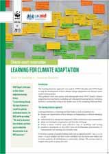 nflu ;Ifd ;+/If0f Learning for Climate Adaptation STAFF ANNOUNCEMENTS In the past months we welcomed new