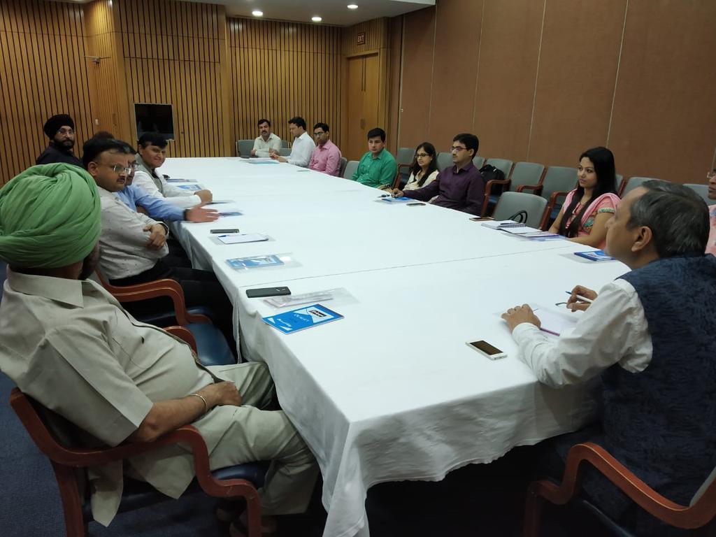Navin Agarwal, DG, NADA officials along with 6 panel members attended the meeting.