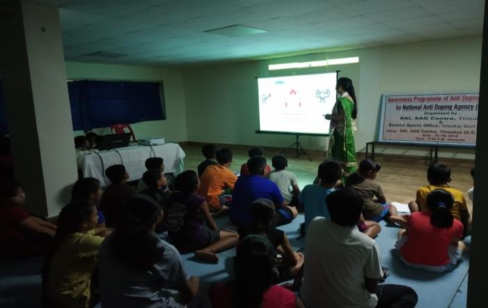 12, 2018 Anti doping awareness session conducted at STC Badal