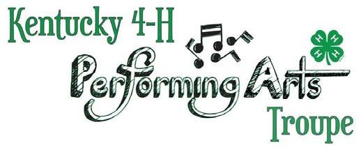 4-H Aerospace Camp Try-outs for the KY 4-H Performing Arts Troupe will be held during Teen Conference week!!!! Try-out for the following: Singer, Musician, Stage Hands or Lights and Sound Tech.