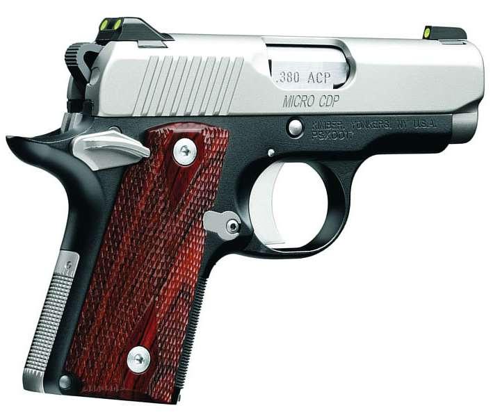 Pocket Pistols Kimber Micro Caliber.380 ACP Weight 13.4 Capacity 6+1 Barrel 2.