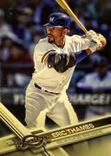 DIAMOND INGHTS 1 Eric Thames 1B Milwaukee Brewers Born: 11/1/19 Age: 31 Bats: L Throws: R Height: Weight: 1 lbs Draft Info: Round 7, Draft (#19 overall) 17 Daily WARP Profile.
