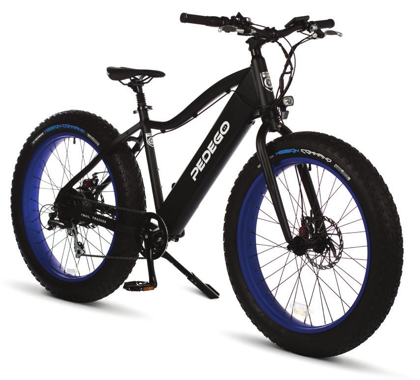 TRAIL TRACKER ($2,695. 00 to $3,795. 00 ) The Trail Tracker is the monster truck of electric bikes. It can go places and do things that no other bike can.