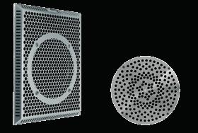 are available in many different versions. Round or square nozzle panels can be used to match the pool architecture.