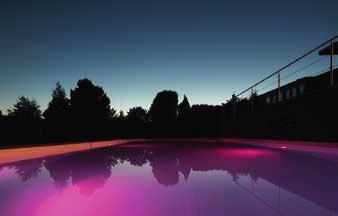 sopra LED/RGB underwater spotlights For an atmospheric ambience Pool & W ellness Underwater spotlights