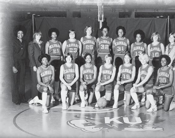 KANSAS WOMEN S BASKETBALL TIMELINE 1968-69 First season of competition for Kansas women s basketball. Marlene Mawson coached the team to a 5-4 record.