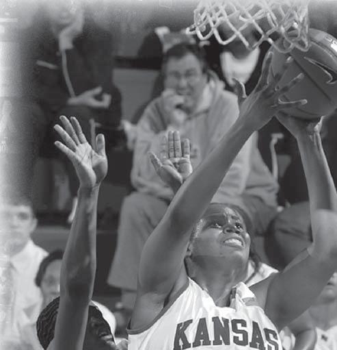 .. Was a memeber of the ESPN The Magazine Academic All-District VII team in 2006... Scored a career-high 28 points in a KU victory over Wisconsin on Dec. 11, 2005.