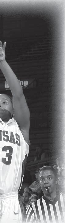 .. Became the 19th player in Jayhawk history to accumulate over 1,000 career points, surpassing the mark on Jan. 28, 2006 at Baylor.