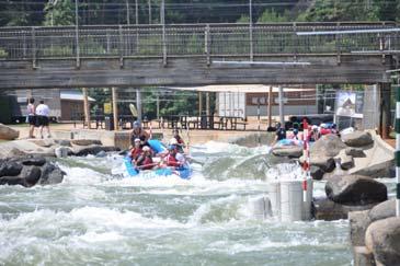 Takeaway: It is a park that features a whitewater course as the primary attraction.