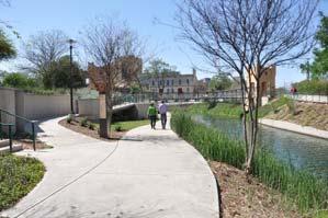 San Antonio River Walk: Upper Section Three sections 1.