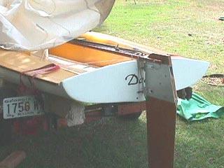 loss of the rudder in a