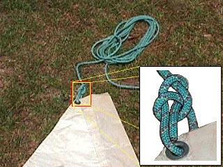 I've found that anything smaller is hard on the hands in cold, wet, windy conditions. You can buy all the cordage you need on-line at either Layline or West Marine.