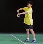 e. Back Hand Serve Where the shuttle goes When we use it Why we use it To follow the laws of the game, the shuttle must travel from