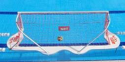 12 ANTI WAVE - SIN CE MUNICH 1972 Water Polo Equipment Anti Wave water polo goals have set the standard in international competition since the original