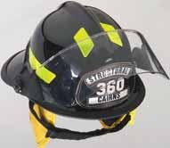 Rugged, high-temperature edge will not melt or drip. Easy front headband adjustment for proper SCBA mask fit. Simple rear ratchet height adjustment to fit all head sizes.