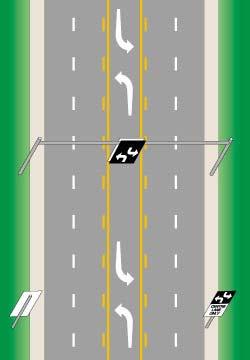 Intersections: Shared Left Turn Lanes Search Check oncoming traffic Signal, check mirrors and left blind spot Evaluate Is this a safe action to