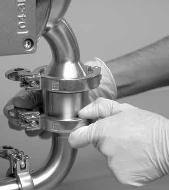 remove the mushroom valve housing, mushroom valve