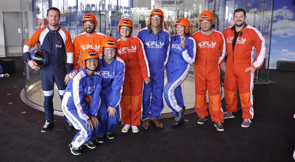 IFLY GOLD COAST CORPORATE PACKAGES ifly offers the ultimate in corporate experiences which will literally see your team s spirits soar.