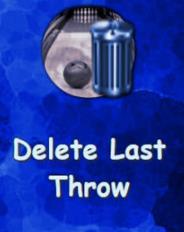 Delete Last Throw The Delete Last Throw feature is designed to delete a throw from scoring if a bowler bowled out of turn or on the wrong lane.