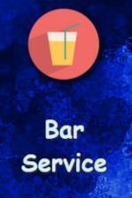 Touch the Bar Service icon. To activate Bar Service graphic: On the StelPad, touch the desired lane number requesting service.