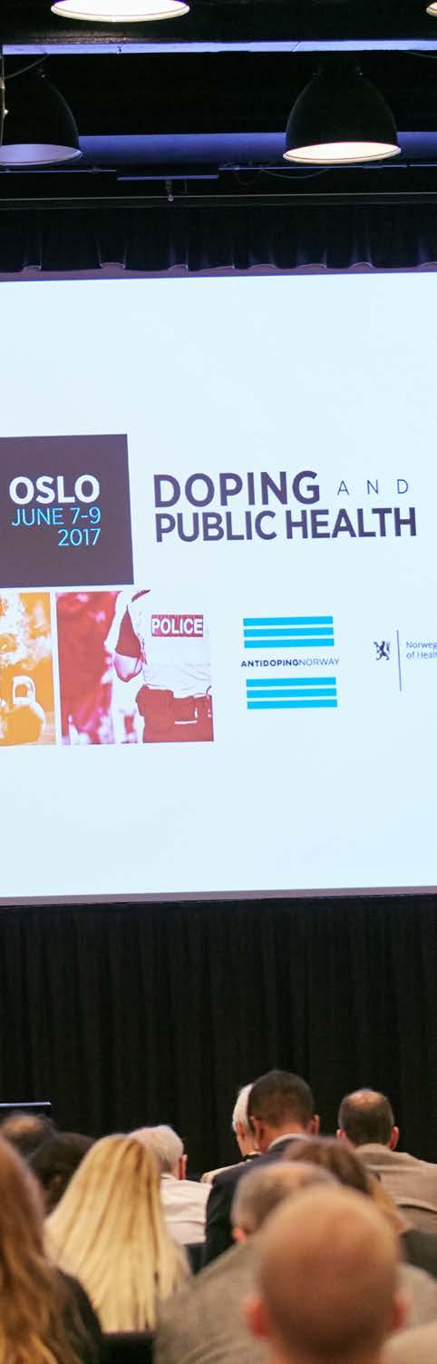 In June 2017 Anti- Doping Norway hosted an international conference on the topic of doping and public health.