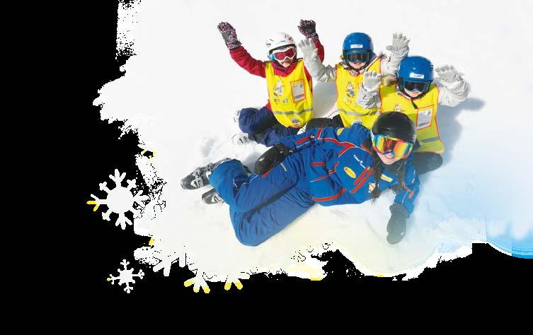 BAMBINIS HALF DAY PROGRAMME FOR 3 YEAR OLDS (COURSE START 01:00 PM) Meeting point: in the Children s World of the Ski School in St.