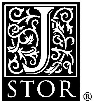 jsp. JSTOR's Terms and Conditions of Use provides, in part, that unless you have obtained prior permission, you may not download an entire issue of a journal or multiple copies of articles, and you