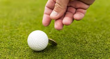 green. HOW IT WORKS The following are examples where the Local Rule would apply: IF: When preparing to make a stroke, a player accidentally causes the ball to move.