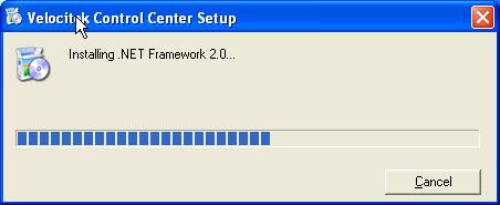 5. Wait for the.net Framework to install.