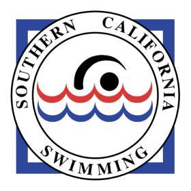 Southern California Swimming USA Swimming 2019 USING HIGH SCHOOL TIMES "Observed Swims" For AN