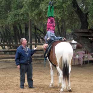 It was because of Jeff s (and Liz s) constant communication and long-time relationship with high ranking members of the FEI and AHSA (the former USEF) that vaulting was ultimately accepted as an FEI
