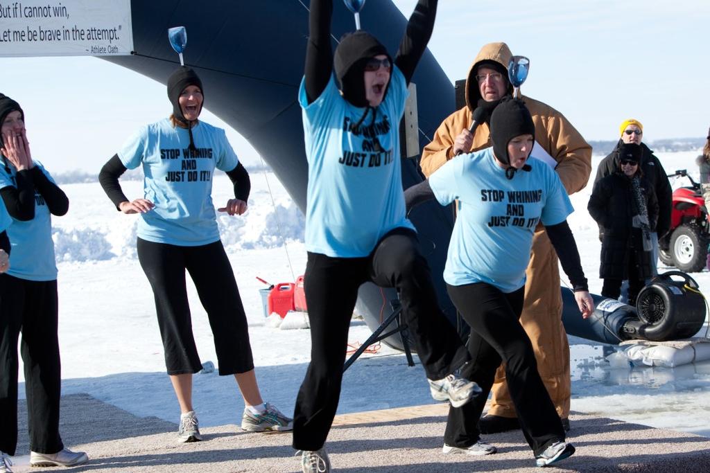 athletes! The Polar Plunge is an annual fundraiser presented by South Dakota Law Enforcement as part of the year-round Law Enforcement Torch Run events to benefit Special Olympics.