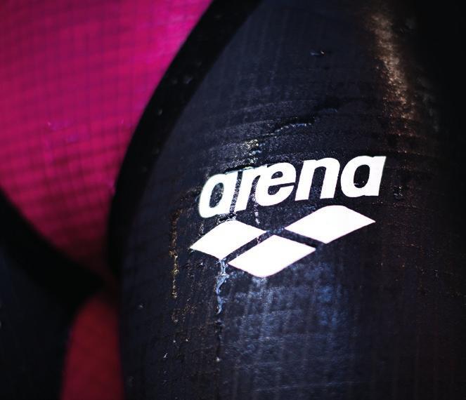 14 YEARS OF RESEARCH AND SUCCESS CUTTING-EDGE TECHNOLOGY For over a decade, arena has been developing and applying new technical features to its range of racing swimwear, with the aim of constantly