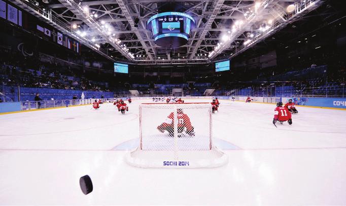 First year at a Paralympic Games: Lillehammer 1994 Brief history: Para ice hockey was invented at a rehabilitation centre in Stockholm, Sweden, during the early 1960s.