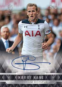 Touch of Class Autograph Champions League Autograph Black Parallel 2016/17 Topps UEFA Champions League Showcase will guarantee two autograph cards per Hobby box, allowing each collector